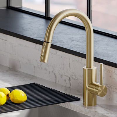 Oletto Single Handle Pull Down Kitchen Faucet