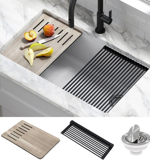 Product Image: KGUW1-33WH Kitchen/Kitchen Sinks/Undermount Kitchen Sinks