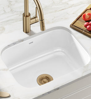 Product Image: KEU12WHITE Kitchen/Kitchen Sinks/Undermount Kitchen Sinks