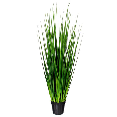 Vickerman 36" Artificial Potted Extra Full Green Grass.