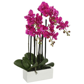 21" Artificial Purple Orchid