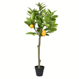 3' Artificial Potted Lemon Tree