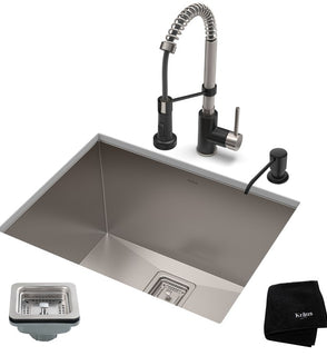 Product Image: KHU24L-1610-53SSMB Laundry Utility & Service/Laundry Utility & Service Sinks/Drop in Utility Sinks