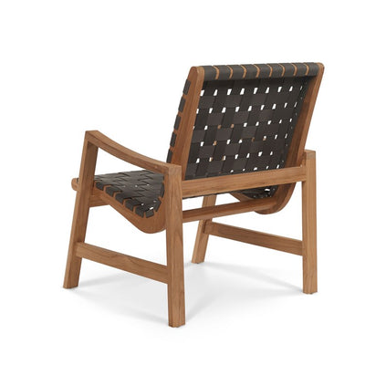 Aero Teak Outdoor Woven Chat Armchair