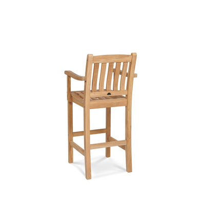 Oasis Teak Outdoor Bar Armchair