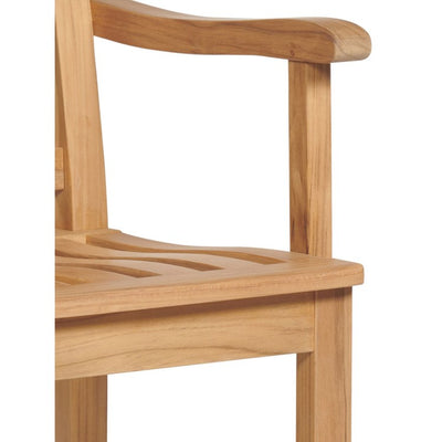 Oasis Teak Outdoor Bar Armchair