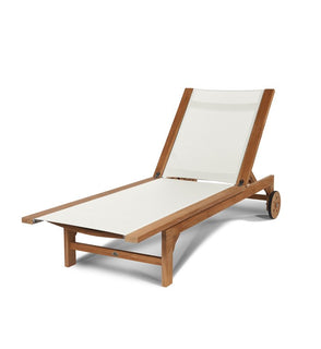 Product Image: HLSL985-W Outdoor/Patio Furniture/Outdoor Chaise Lounges