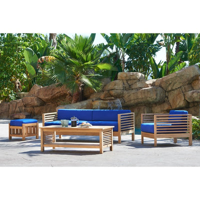 Summer Rectangular Teak Outdoor Coffee Table