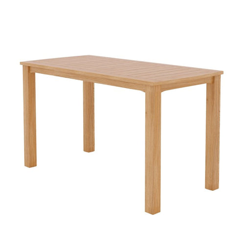 Mirador Rectangular Teak Outdoor Counter Height Table