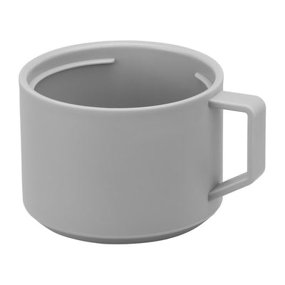 Thermo 33.8 oz/1 liter Beverage Bottle - Silver/White