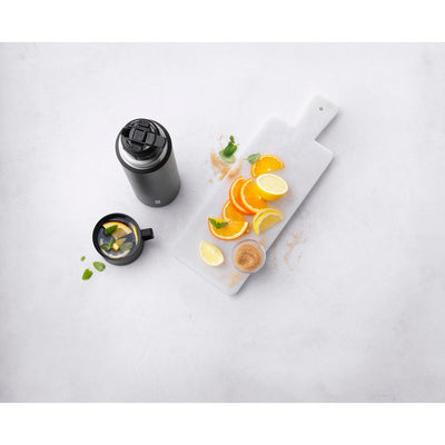 Thermo 33.8 oz/1 liter Beverage Bottle - Matte Black