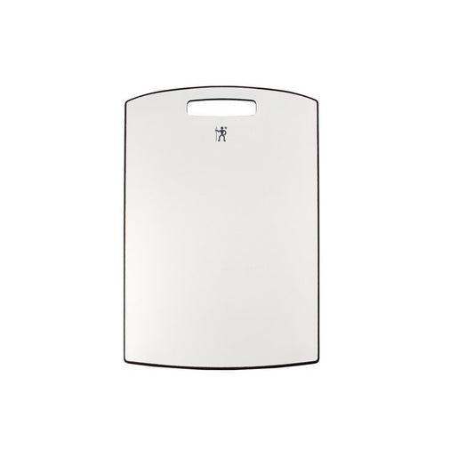 8.5" x 12" Small White Cutting Board with Gray Border