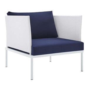 EEI-4952-WHI-NAV-SET Outdoor/Patio Furniture/Outdoor Sofas