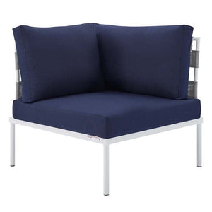 EEI-4937-GRY-NAV-SET Outdoor/Patio Furniture/Outdoor Sofas