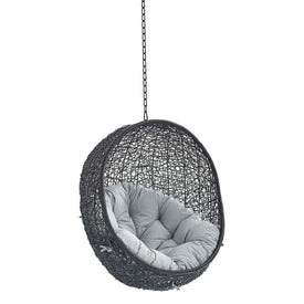 Encase Sunbrella Fabric Swing Outdoor Patio Lounge Chair Without Stand