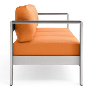 EEI-3917-SLV-ORA Outdoor/Patio Furniture/Outdoor Sofas