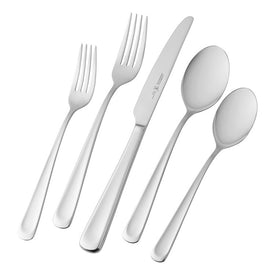 Silvano 45-Piece 18/10 Stainless Steel Flatware Set