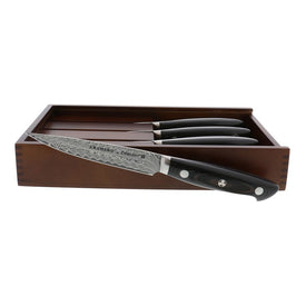 Kramer Euroline Stainless Damascus Four-Piece Steak Knife Set