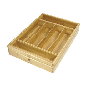 Bamboo Flatware Tray