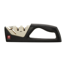 Two-Stage Pull-Through Plus Shear Sharpener - White