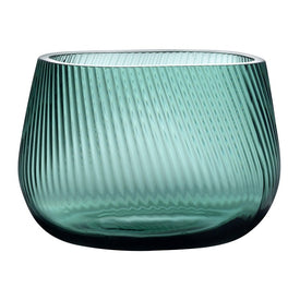 Opti Medium Vase - Smoked Green