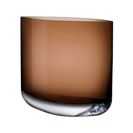 Blade Regular Vase - Caramel