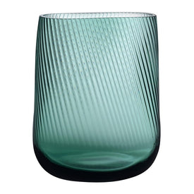 Opti Tall Vase - Smoked Green