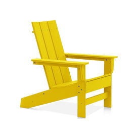 Aria Adirondack Chair - Lemon Yellow - OPEN BOX