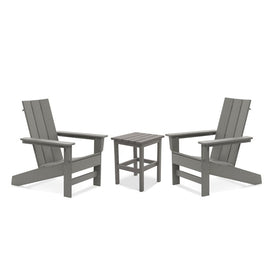 Aria Adirondack Chairs Set of 2 - Light Gray