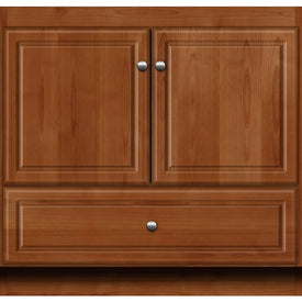 Simplicity Ultraline 36"W x 21"D x 34.5"H Single Bathroom Vanity Cabinet Only with No Side Drawers
