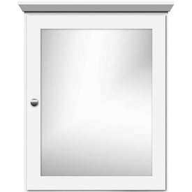 Shaker 24"W x 27"H x 6.5"D Framed Surface-Mount Single Bathroom Medicine Cabinet
