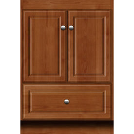 Simplicity Ultraline 24"W x 21"D x 34.5"H Single Bathroom Vanity Cabinet Only with No Side Drawers