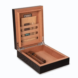 Wood Cigar Humidor Box - Espresso