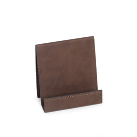 Leatherette Smart Phone Cradle - Brown