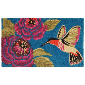 Hummingbird Delight 17" x 29" Doormat