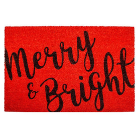 Merry & Bright 24" x 36" Doormat