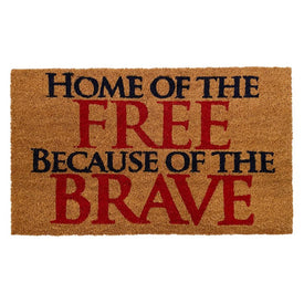 Home of the Free 17" x 29" Doormat