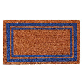 Blue Border 24" x 36" Doormat