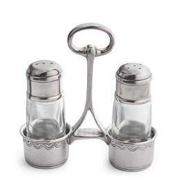 Tavola Tall Salt and Pepper with Caddy