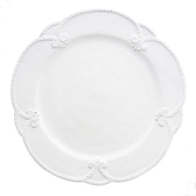 Bella Bianca Rosette Dinner Plate