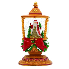 Light the Way Santa Snow Globe