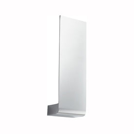 Halo Single-Light Wall Sconce - Satin Nickel