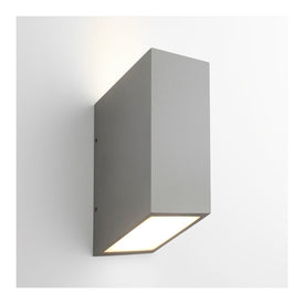 Uno Two-Light LED Large Outdoor Wall Sconce - Gray