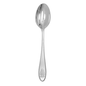 Christmas Tree 10" Slotted Spoon