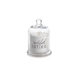 Wild Currant Scented Candle Jar with Glass Dome