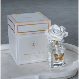 Botanical Oasis Fig Vetiver Porcelain Diffuser - Butterfly