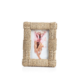 Abaca Rope 4" x 6" Photo Frame