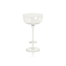 Ganvie Champagne Coup/Martini Glasses Set of 4