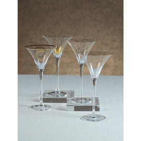 Festivity Four-Piece Martini Glasses Set