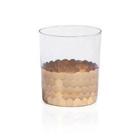 Vitorrio Gold Glass Tumbler Set of 6